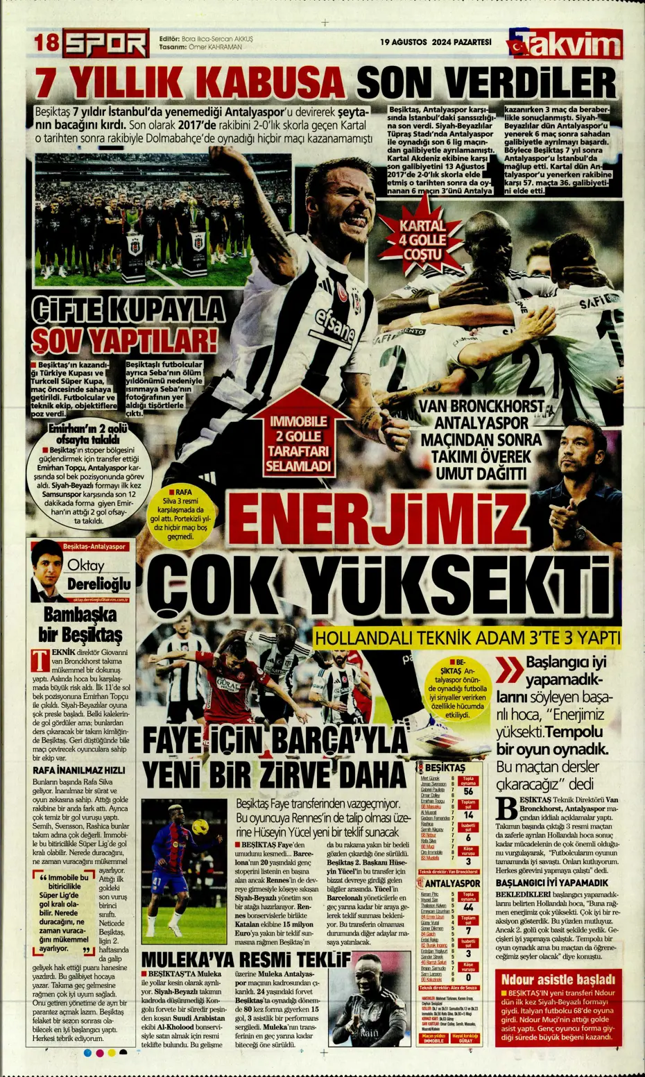 "Ferdi Kadıoğlu sonrası Fenerbahçe'ye yıldız yağacak" | Sporun manşetleri - 34