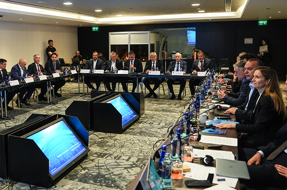 UEFA Ulusal Federasyonlar Komitesi'nden 2024'ün ilk toplantısı
