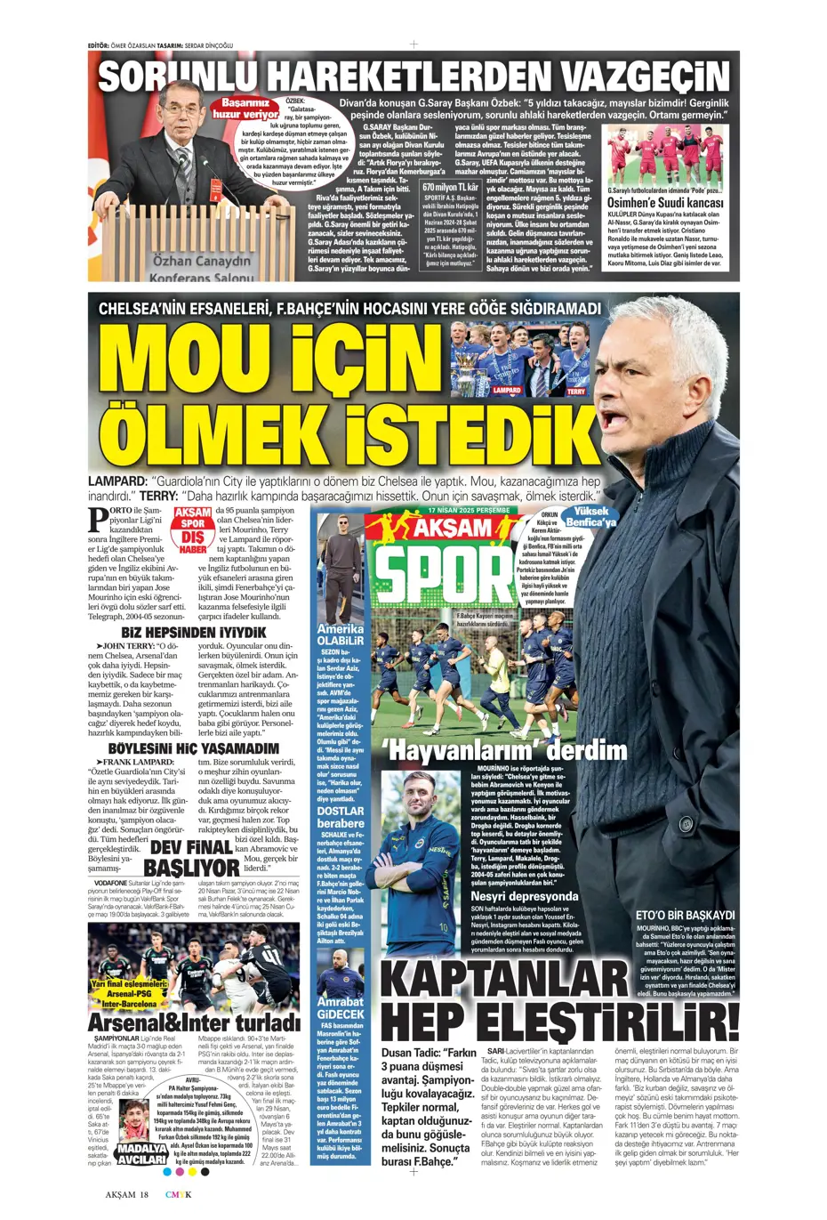 "Fenerbahçe'de büyük temizlik: 7 isim seneye yok" | Sporun manşetleri - 2
