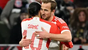 Bayern Münih golcüsü Kane ile çeyrek finale yükseldi Bayern Münih golcüsü Kane ile çeyrek finale yükseldi