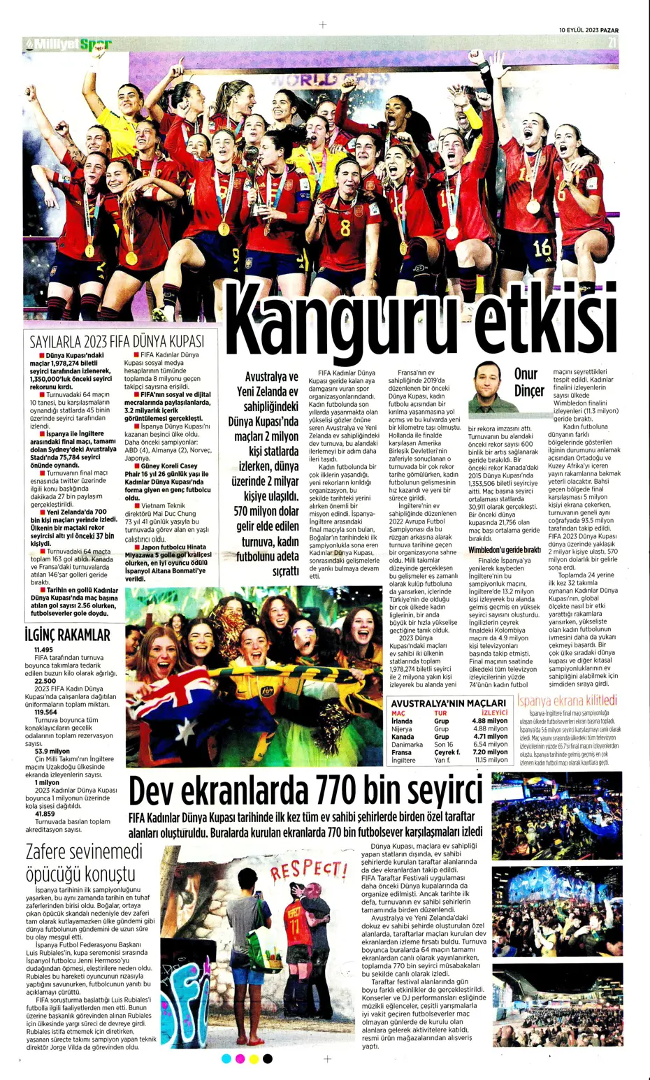 "Kuntz gidiyor, Avcı geliyor" | Sporun manşetleri (10 Eylül 2023) - 22
