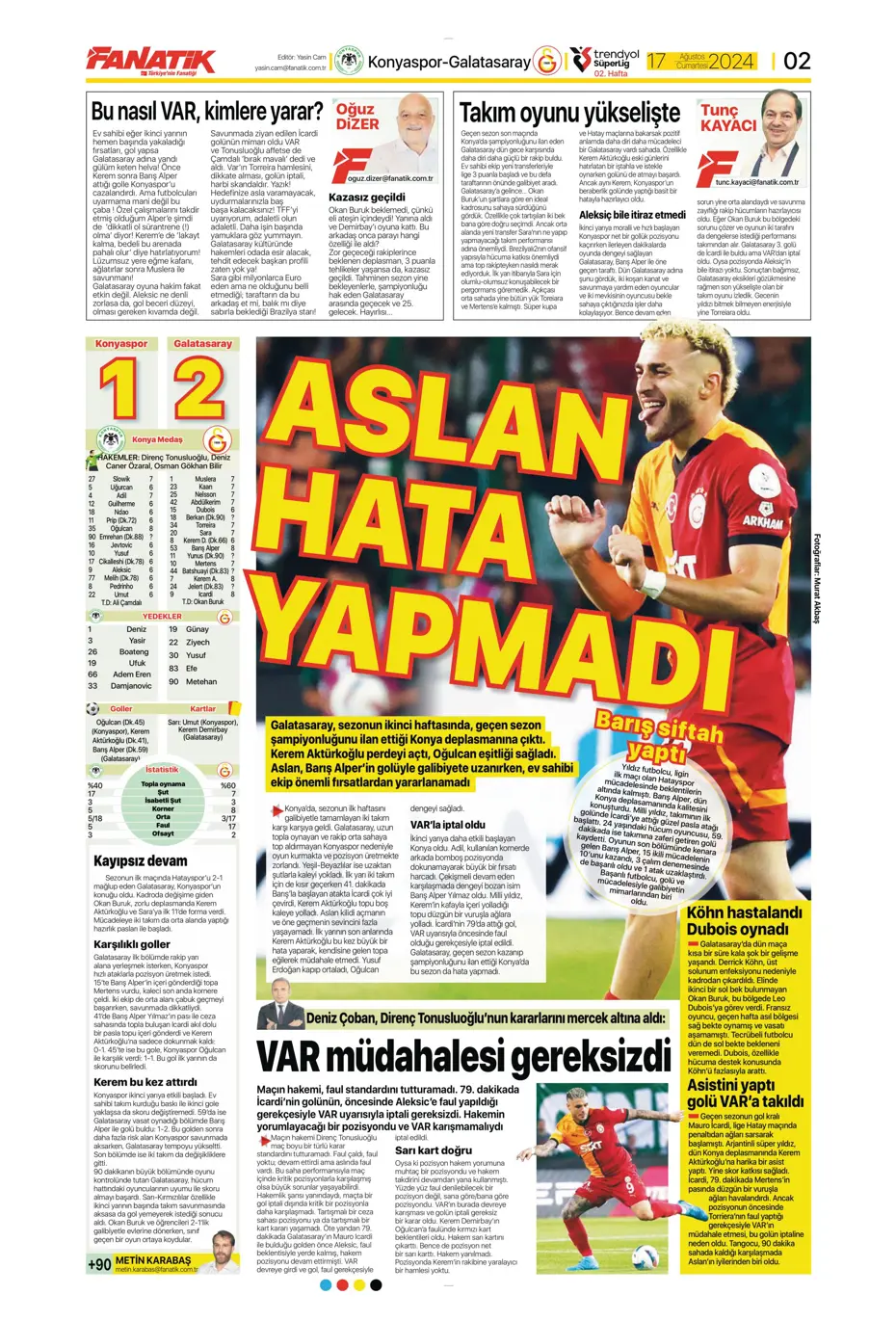 "Fenerbahçe, Fred'in alternatifini buldu" | Sporun manşetleri - 6 "Fenerbahçe, Fred'in alternatifini buldu" | Sporun manşetleri - 6