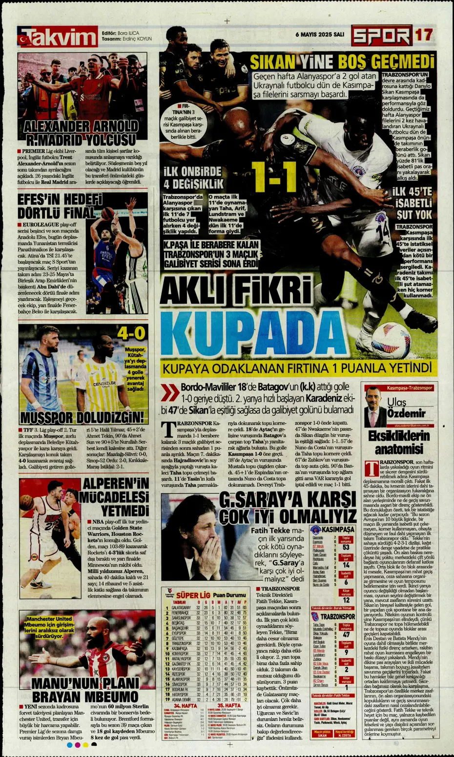 "Galatasaray'da tarihi hazırlık: Yer yerinden oynayacak" | Sporun manşetleri - 21