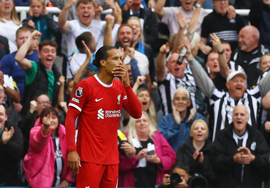 Liverpool, Newcastle karşısında üç dakikada şoku yaşadı