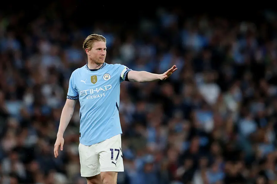Kevin de Bruyne, Manchester City taraftarlarına veda etti - 5 Kevin de Bruyne, Manchester City taraftarlarına veda etti - 5