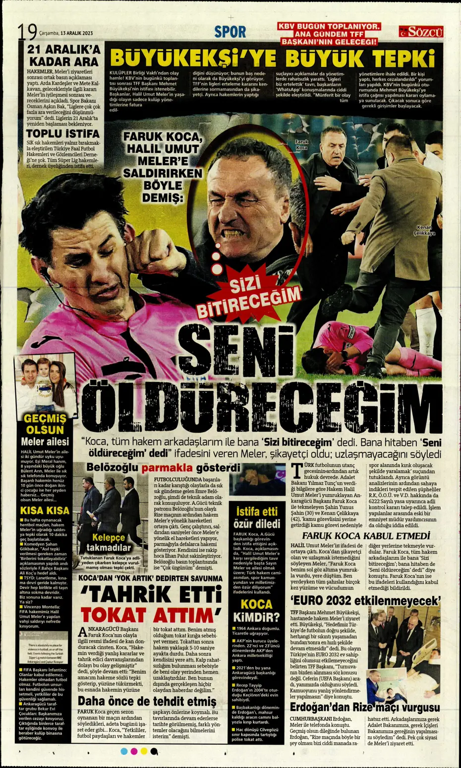 "Aslan'ın yeni yeri Avrupa Ligi" | Sporun manşetleri (13 Aralık 2023) - 27