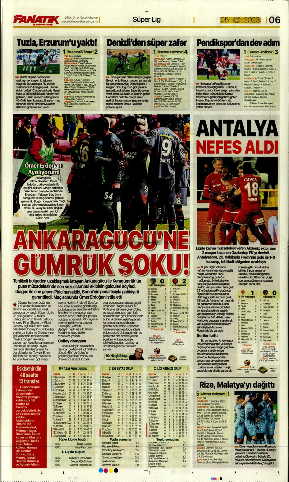 Sporun Manşetleri (5 Şubat 2023) - 9