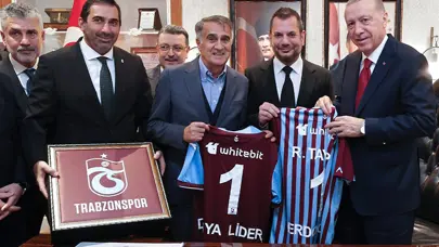 Trabzonspor'dan Cumhurbaşkanı Erdoğan'a teşekkür