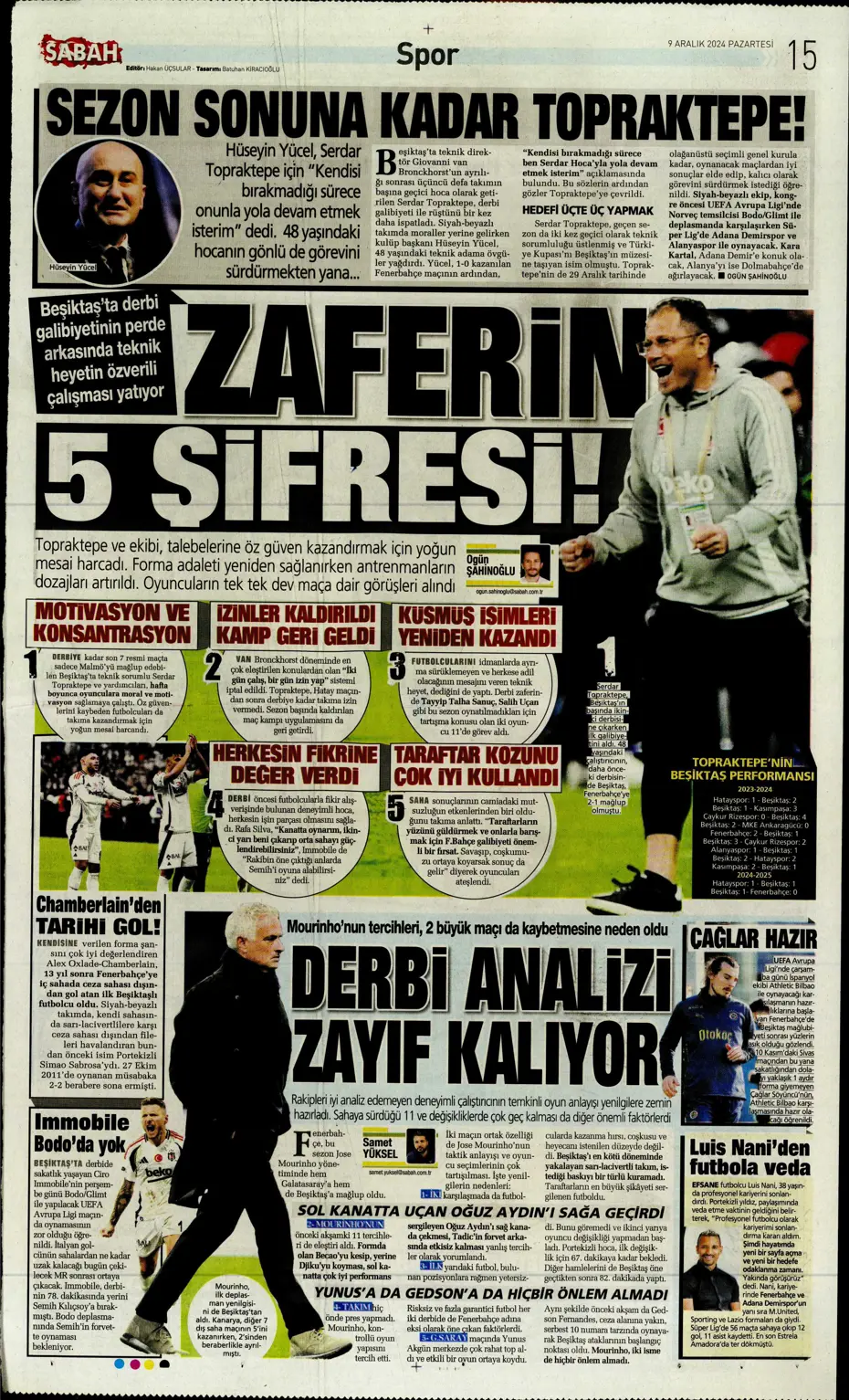 "Hakem katliamı" | Sporun manşetleri - 19 "Hakem katliamı" | Sporun manşetleri - 19