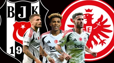 Beşiktaş - Frankfurt maçı hangi kanalda, saat kaçta? Beşiktaş - Frankfurt maçı ne zaman, şifresiz mi? (İlk 11’ler)