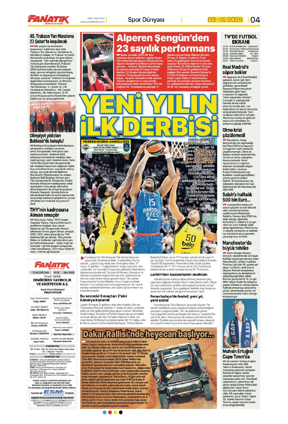 "Fatih Terim, Galatasaray'ın yıldızını istiyor" | Sporun manşetleri - 5