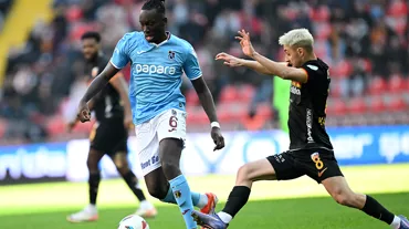 (Maç özeti) Kayseri'de gol sesi çıkmadı: Trabzonspor maçı 10 kişi tamamladı