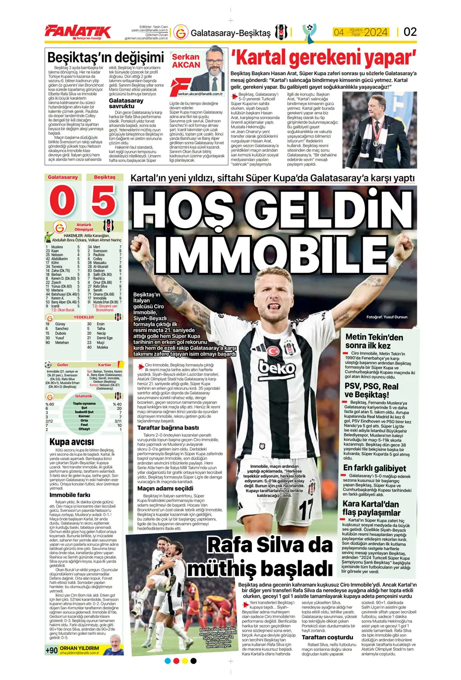 "Fenerbahçe'den nokta atışı transfer" | Sporun manşetleri - 3 "Fenerbahçe'den nokta atışı transfer" | Sporun manşetleri - 3