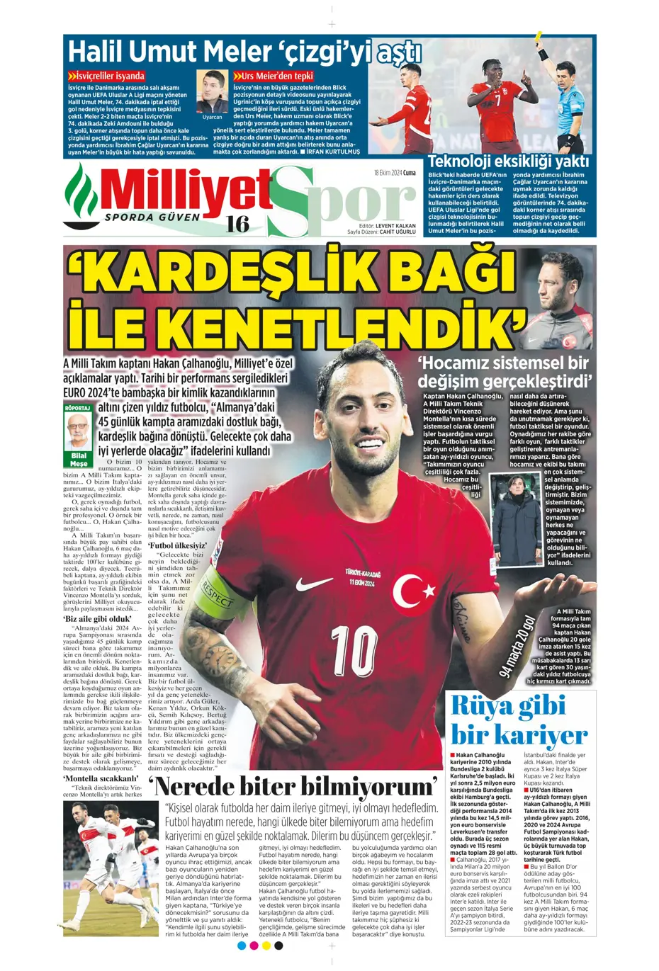 "Fenerbahçe'ye 1 milyar euroluk bomba" | Sporun manşetleri (18 Ekim 2024) - 24