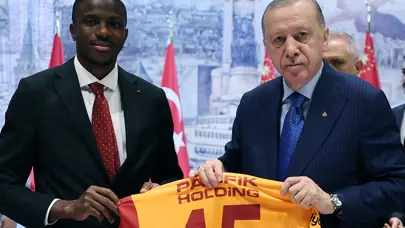 Recep Tayyip Erdoğan, şampiyon Galatasaray'ı kabul etti