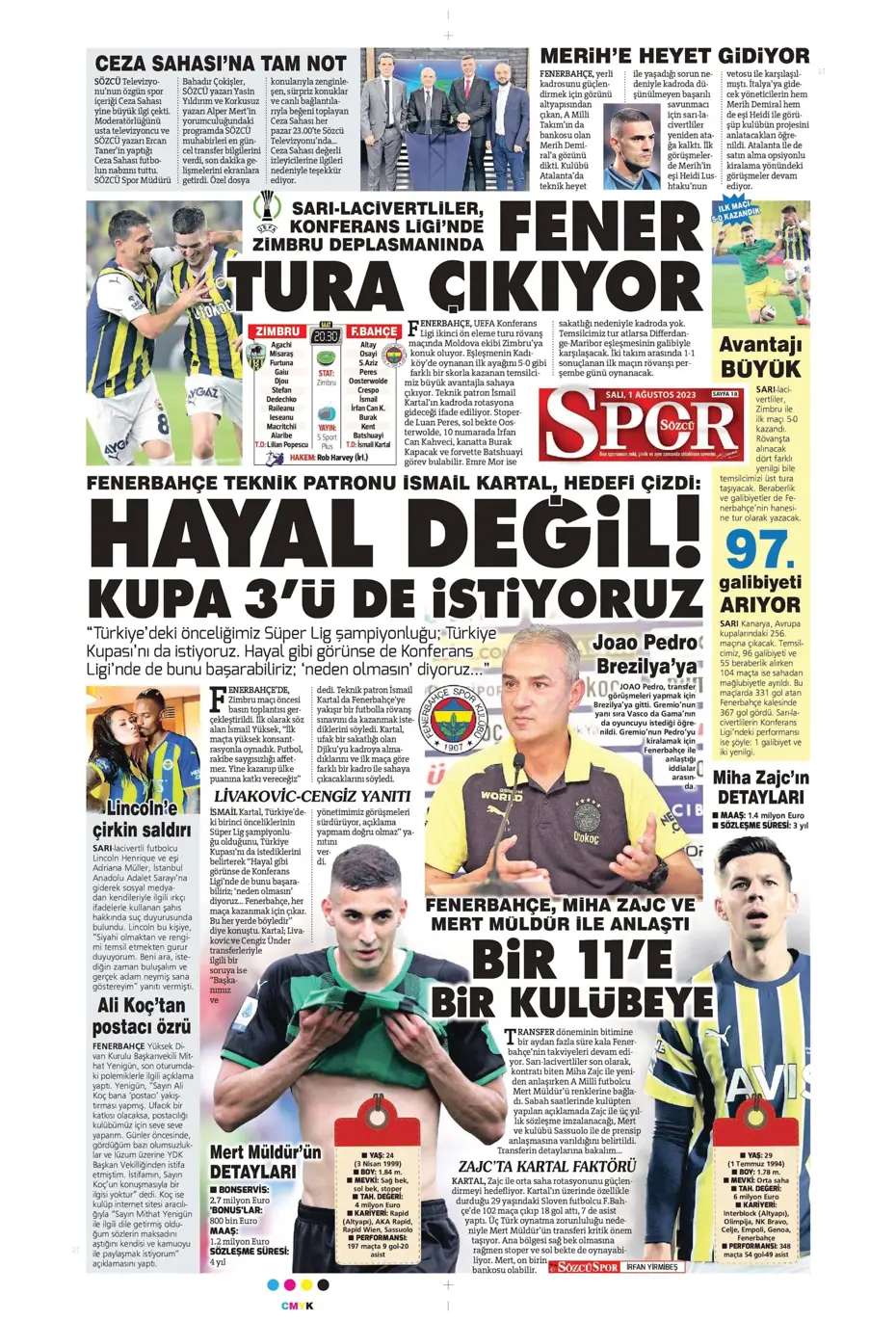 "Nelsson'un yerine Sergio Ramos" | Sporun Manşetleri - 29 "Nelsson'un yerine Sergio Ramos" | Sporun Manşetleri - 29