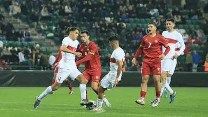 Mustafa Hekimoğlu'nun golü Ümit Milli Takım'a yetmedi