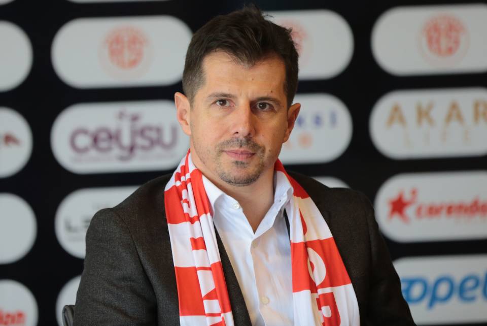 Emre Belözoğlu, Antalyaspor için hedefi açıkladı: Alex de Souza sözleri