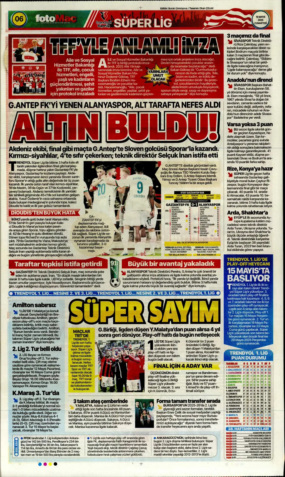 "Türkiye'de bir ilk oldu" | Sporun manşetleri (10 Mayıs 2025) - 11