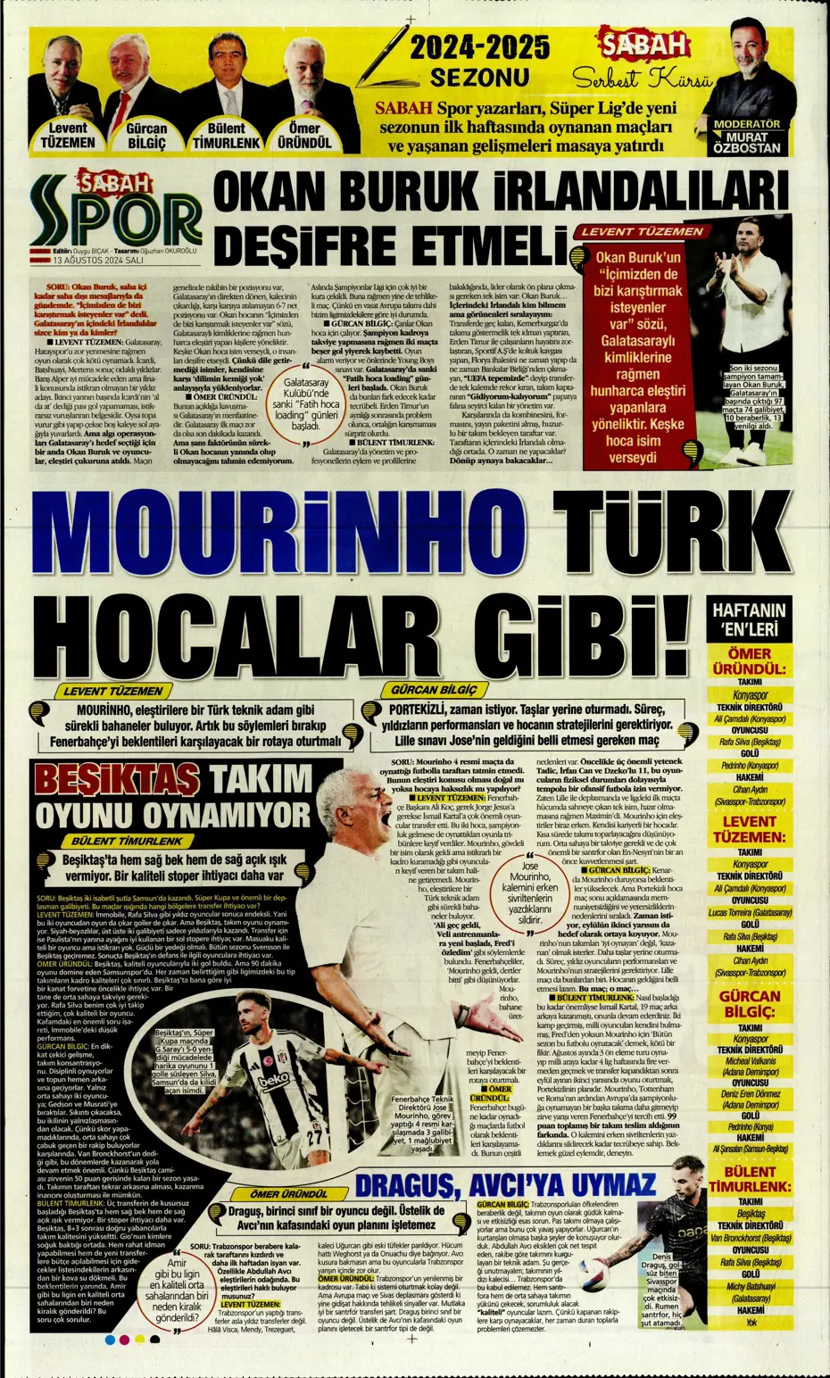 "Szymanski'ye 27 milyon euroluk teklif" | Sporun manşetleri - 28