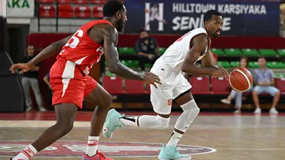 Pınar Cup'ta Pınar Karşıyaka, Promotey'i mağlup etti