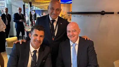 Büyükekşi, Infantino ve Ceferin ile görüştü