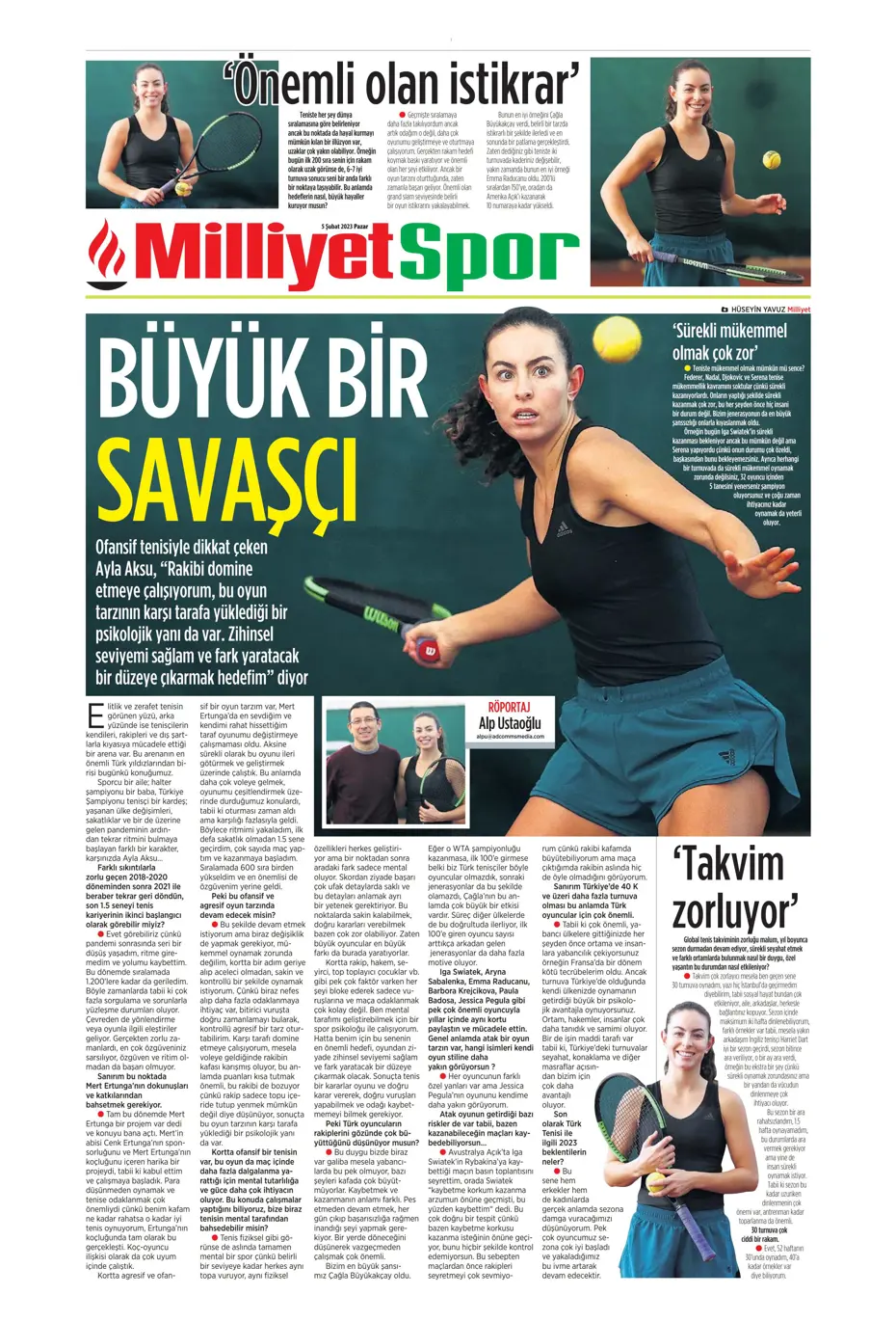 Sporun Manşetleri (5 Şubat 2023) - 33