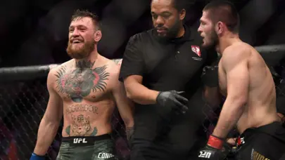McGregor'dan mal varlıklarına el konulan Khabib Nurmagomedov'a gündeme oturan mesaj