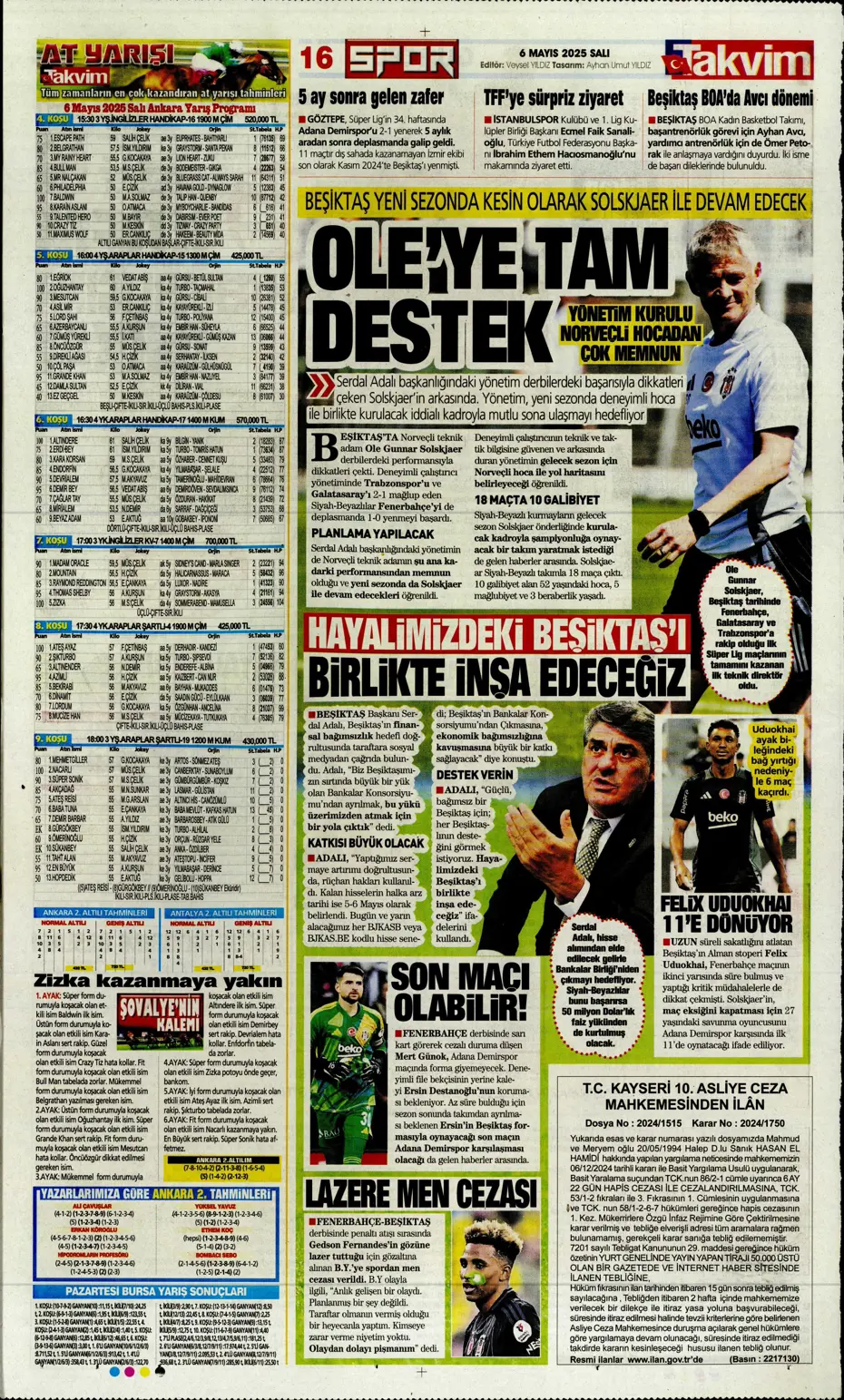 "Galatasaray'da tarihi hazırlık: Yer yerinden oynayacak" | Sporun manşetleri - 20