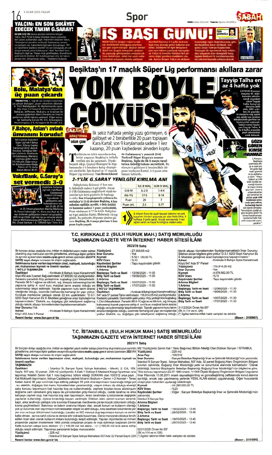"31 milyon euroluk stoper Fenerbahçe'ye" | Sporun manşetleri - 19