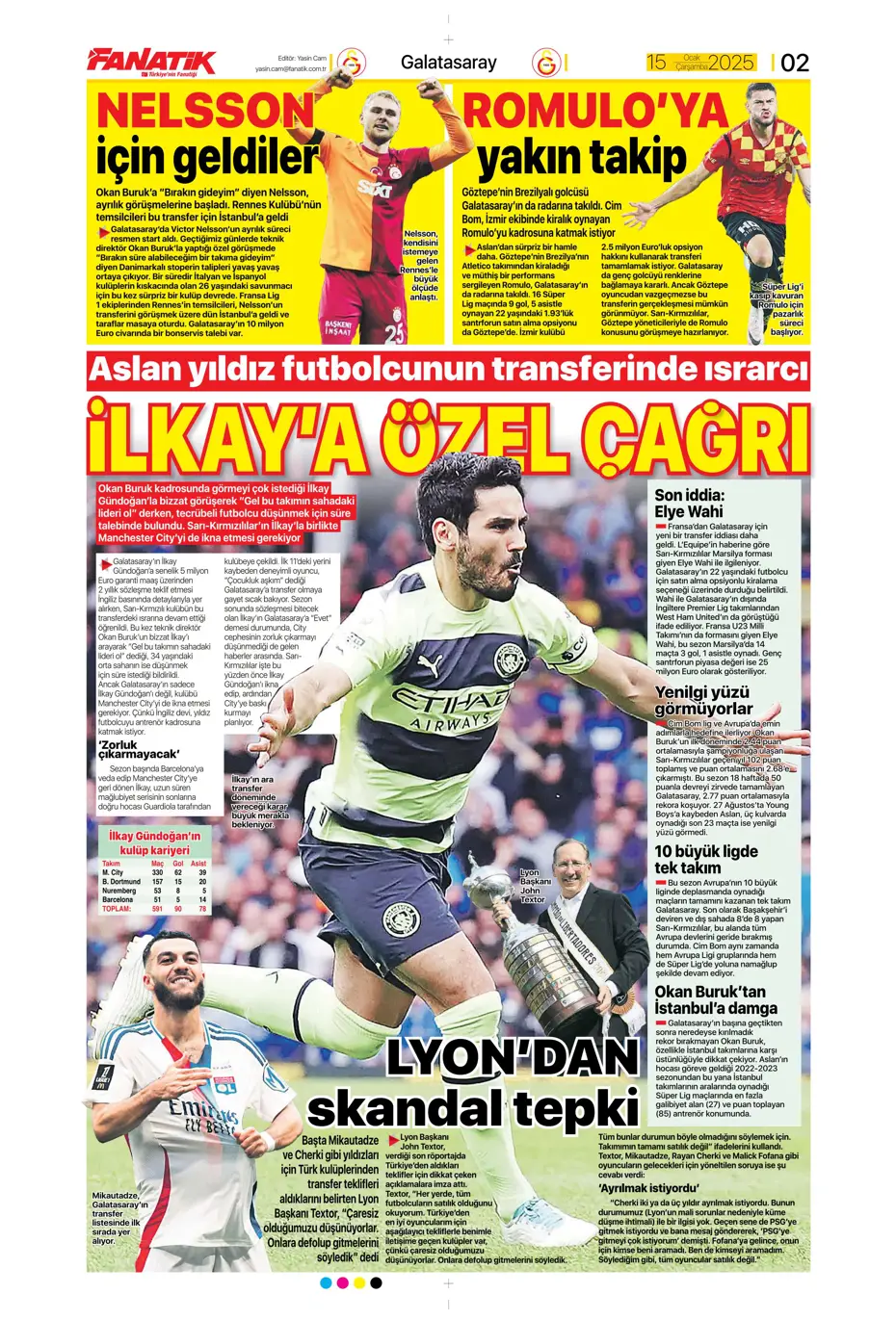 "Fenerbahçe'de yeni hedef Koki Machida" | Sporun manşetleri - 4