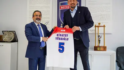 Hidayet Türkoğlu'ndan BOTAŞ'a ziyaret