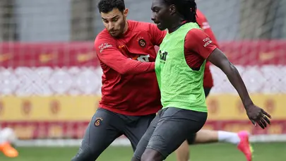 Süper Lig | Galatasaray’da Gomis antrenmanda yer aldı