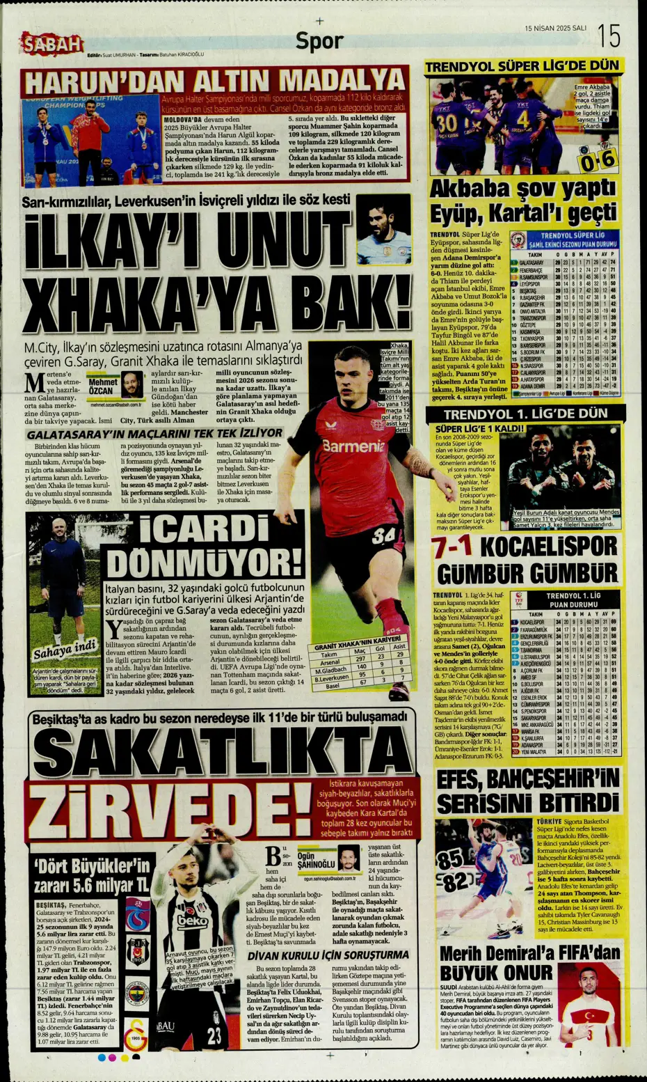 "Aslan'da De Bruyne hazırlığı" | Sporun manşetleri - 26 "Aslan'da De Bruyne hazırlığı" | Sporun manşetleri - 26
