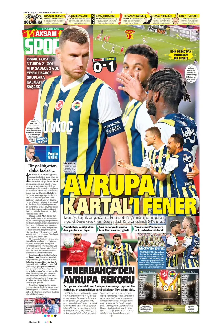 "Sergio Ramos'a '2 Eylül'e kadar cevabını ver' resti" | Sporun manşetleri (1 Eylül 2023) - 5 "Sergio Ramos'a '2 Eylül'e kadar cevabını ver' resti" | Sporun manşetleri (1 Eylül 2023) - 5