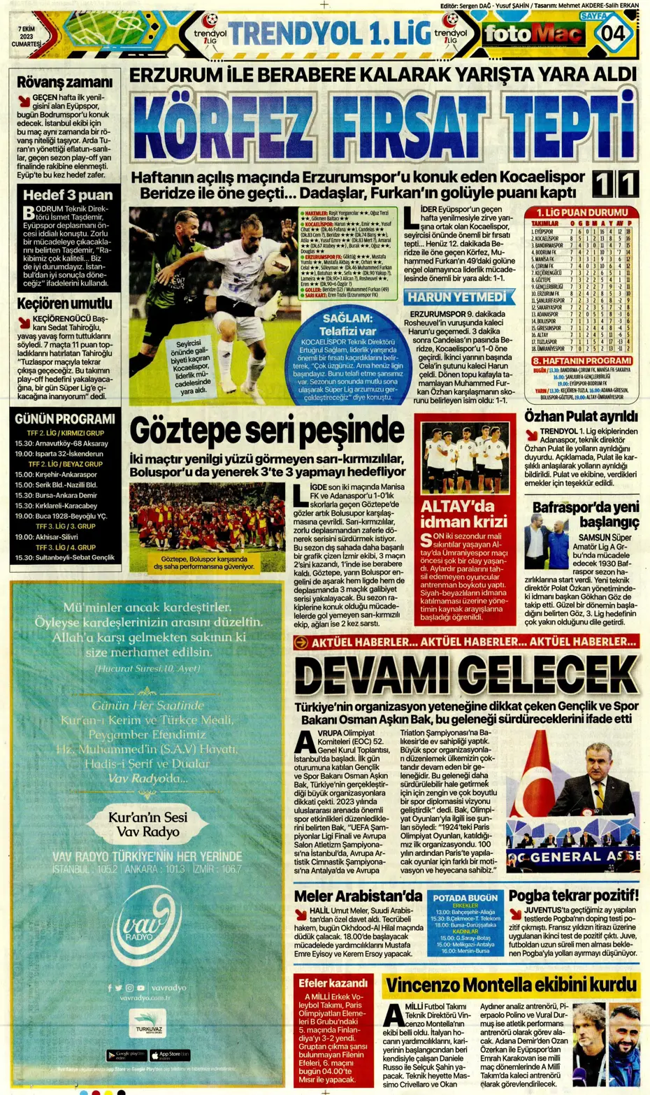 "Şok eden Nelsson iddiası" | Sporun manşetleri (7 Ekim 2023) - 13 "Şok eden Nelsson iddiası" | Sporun manşetleri (7 Ekim 2023) - 13