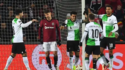 6 golün atıldığı maçta Liverpool, Sparta Prag'ı farklı geçti