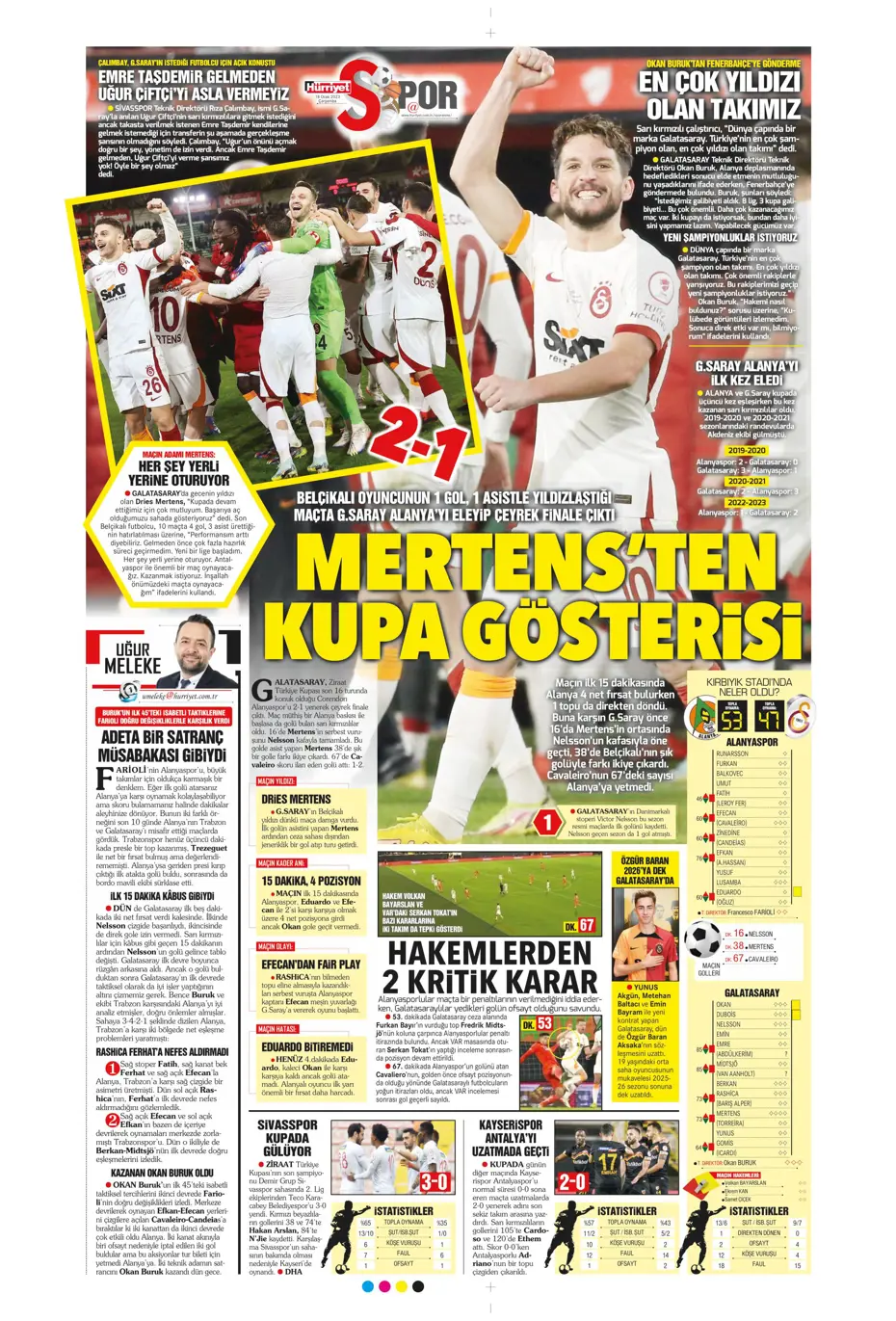 Sporun Manşetleri (18 Ocak 2023) - 18