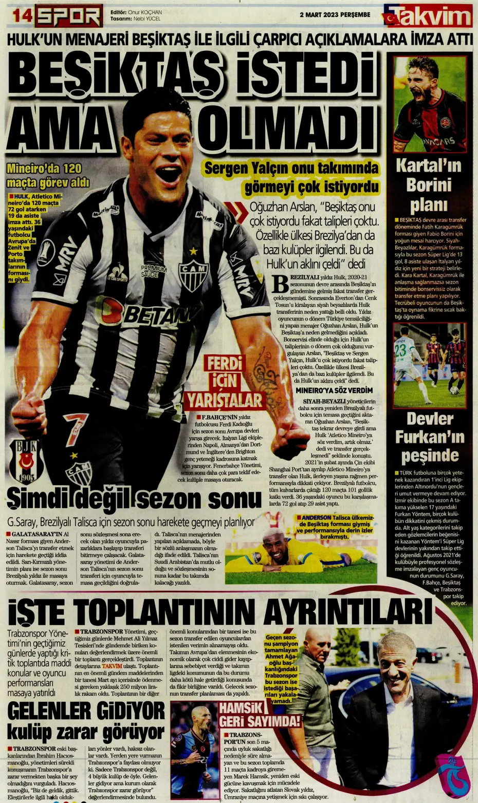 "Moura'da heyecanlı bekleyiş" | Sporun Manşetleri - 28