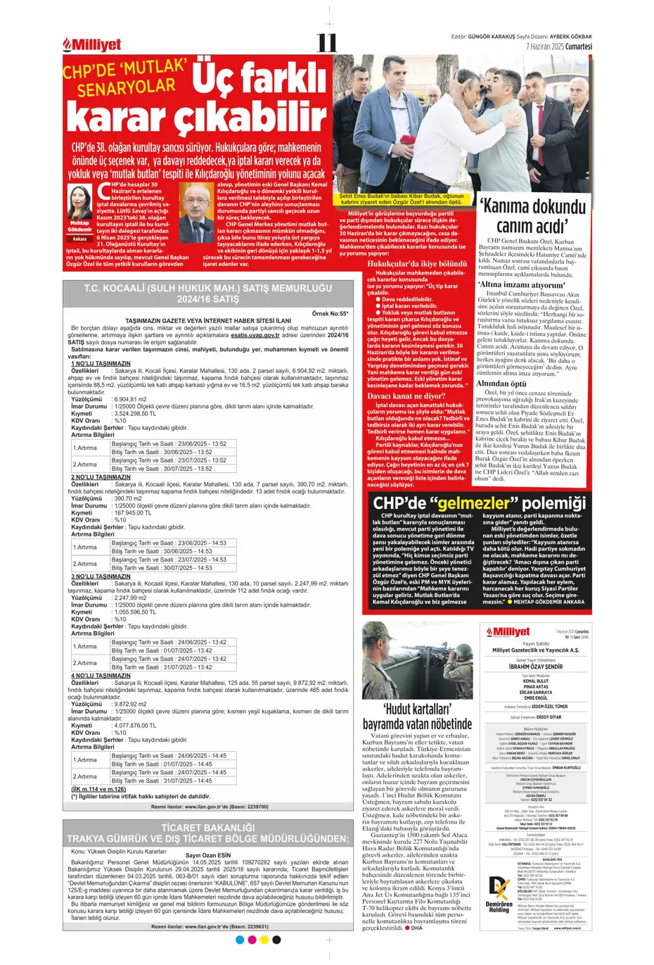 "Osayi, Beşiktaş'a doğru" | Sporun manşetleri (7 Haziran 2025) - 20