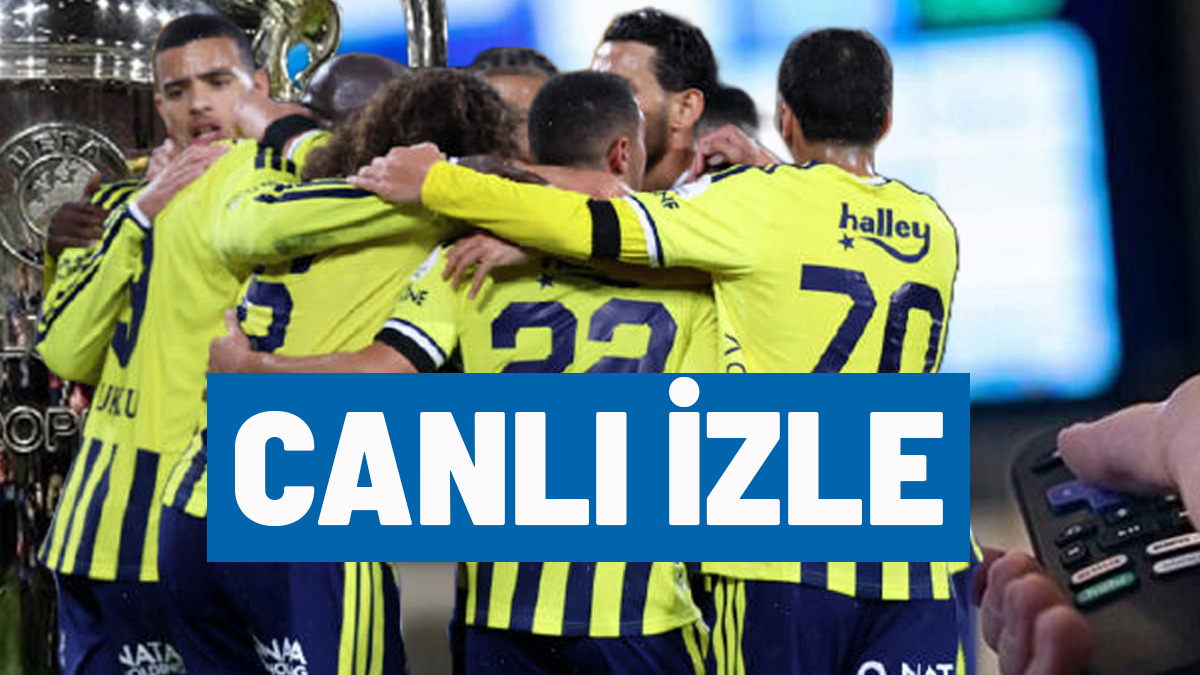 Canlı ve şifresiz izle | Fenerbahçe-Slavia Prag Şampiyonlar Ligi maçı saat kaçta, hangi kanalda?