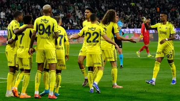 Fenerbahçe deplasmanda Konyaspor'u rahat geçti: 0-3