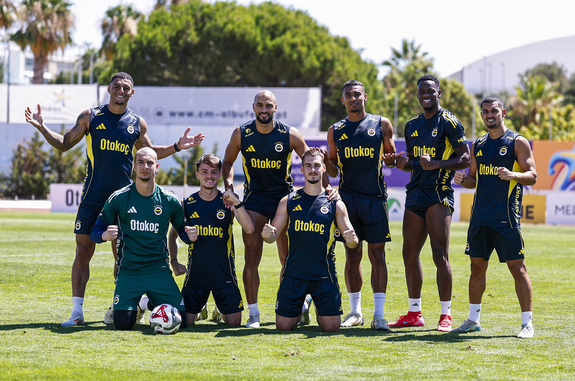  Fenerbahçe, yeni sezon hazırlıklarına devam etti 