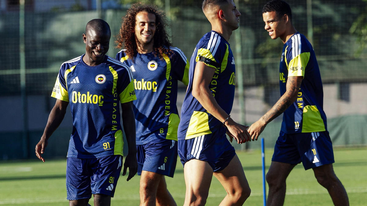 Fenerbahçe, Lyon maçının hazırlıklarını sürdürdü