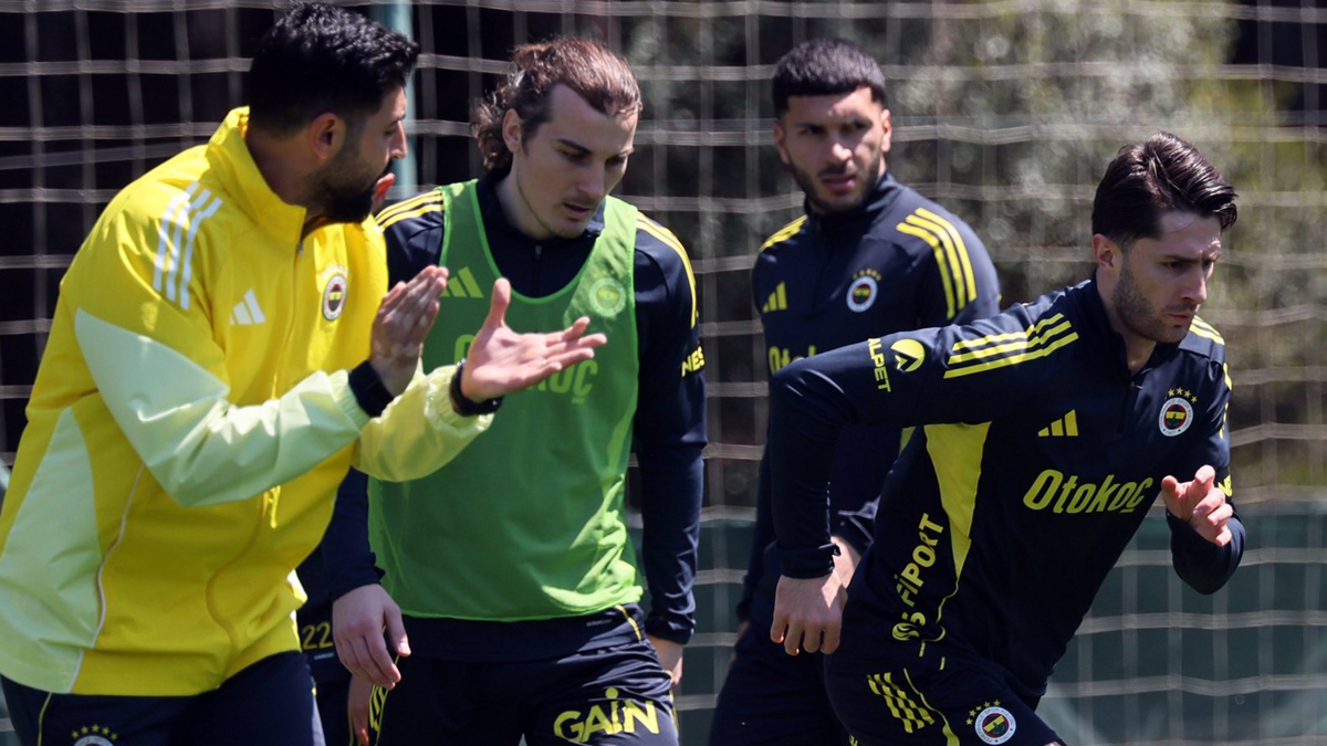 Fenerbahçe'de Konya mesaisi sürüyor: Antrenmandan notlar