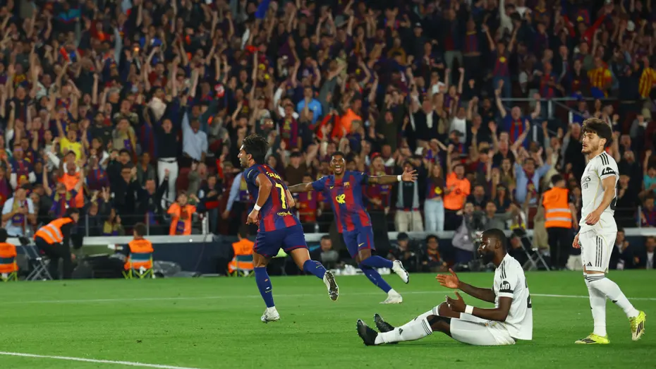 Barcelona El Clasico'yu kazandı, ligde şampiyonluğunu ilan etti - 2