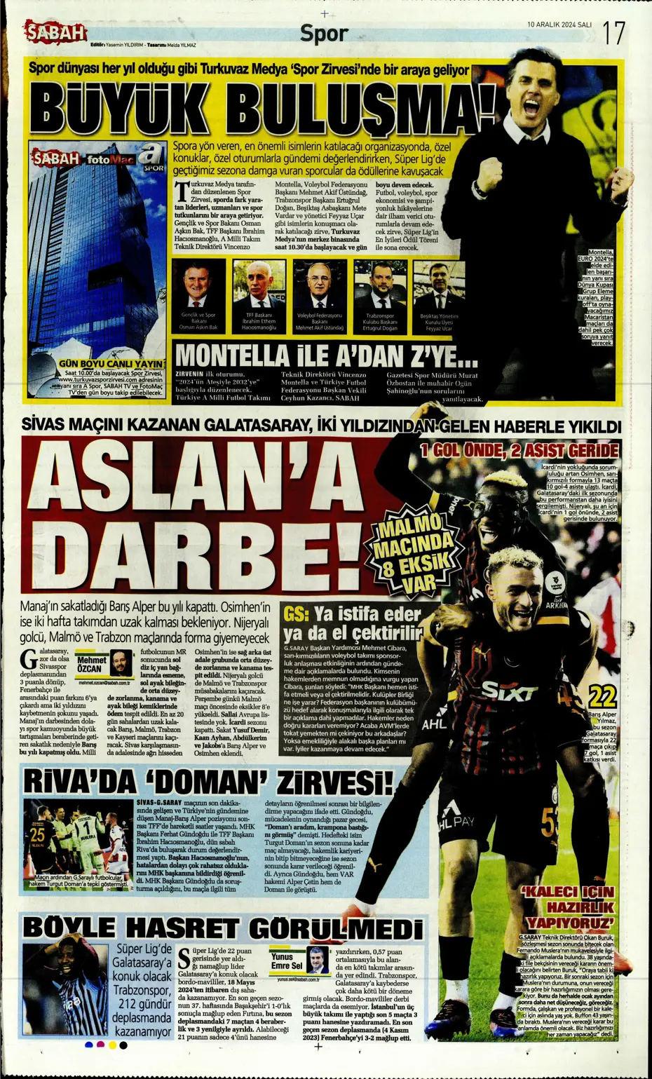 "Orban'ı Osimhen getiriyor" | Sporun manşetleri - 18