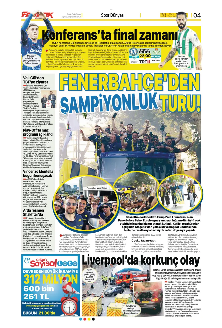 "Bernardo Silva'dan Aslan'a mesaj" | Sporun manşetleri - 7