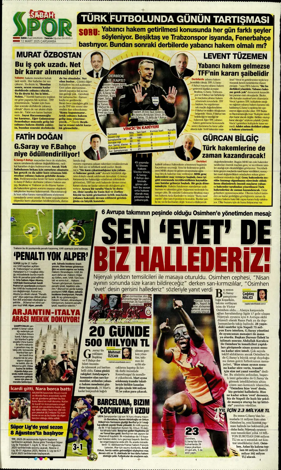 "Mourinho'nun Rangers stratejisi" | Sporun manşetleri - 22