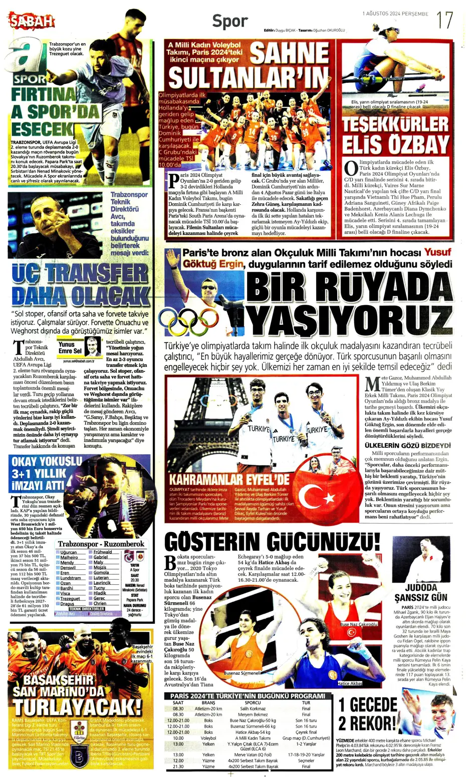 "McTominay Aslan oluyor" | Sporun manşetleri (1 Ağustos 2024) - 26 "McTominay Aslan oluyor" | Sporun manşetleri (1 Ağustos 2024) - 26